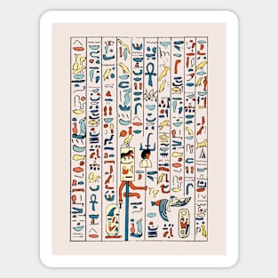 The Ancient Egyptian Language Sticker